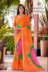 Rangeela Vol 3 By Kashvi Dull Moss Printed Saree